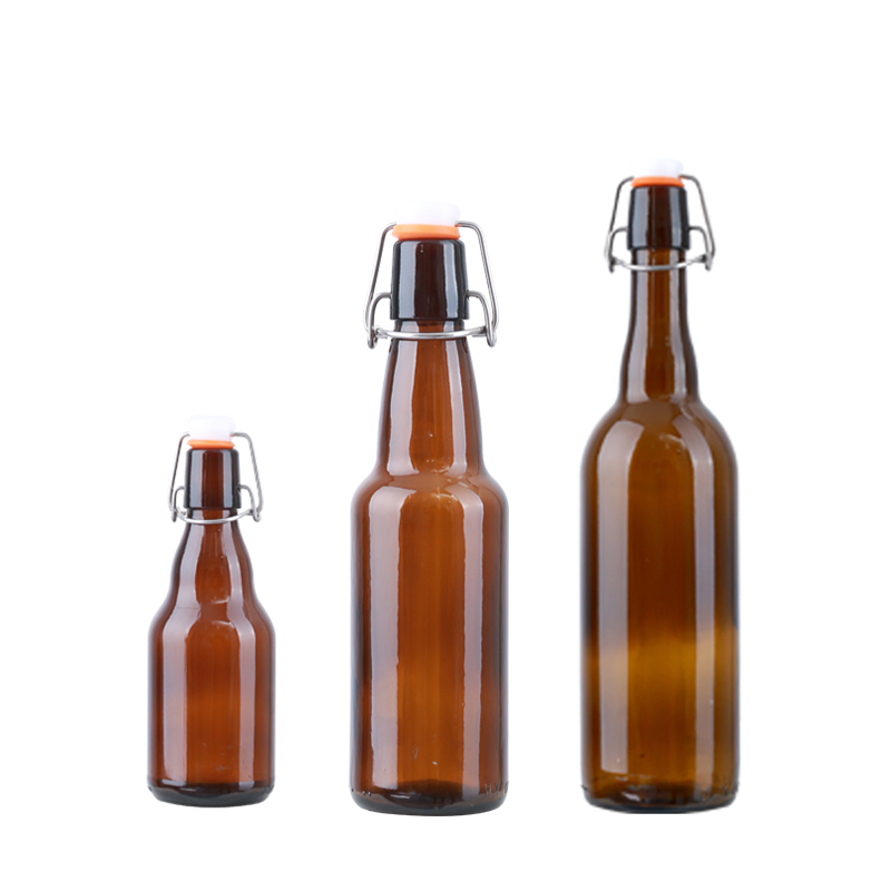 12 Oz Clear Swing Top Bottles Wholesale Buy Clear Swing Top Bottles
