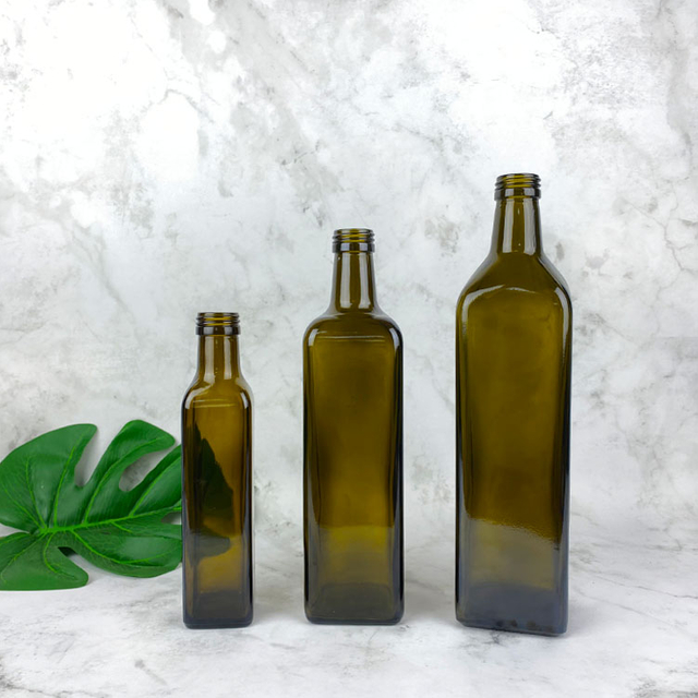 China Olive oil glass container manufacturers, Olive oil glass