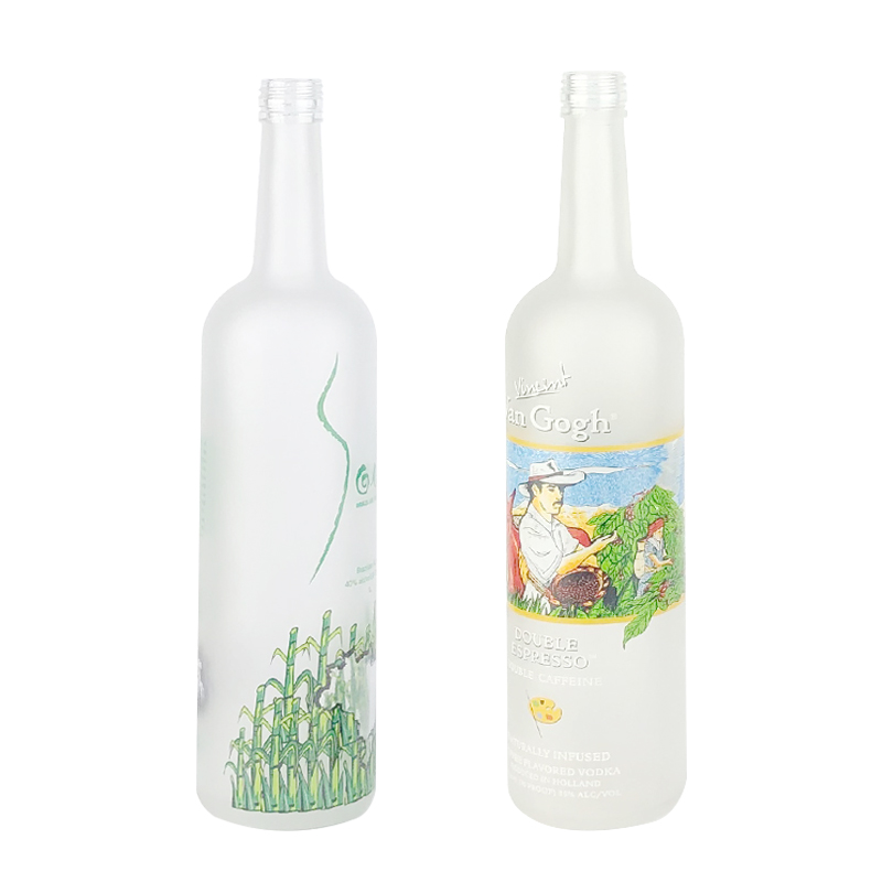 Bulk wholesale 700ml 750ml whisky vodka brandy liquor bottle glass