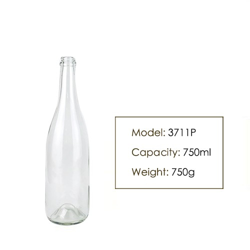 Wholesale Creative Custom Crystal Perfume Bottles Clear Glass
