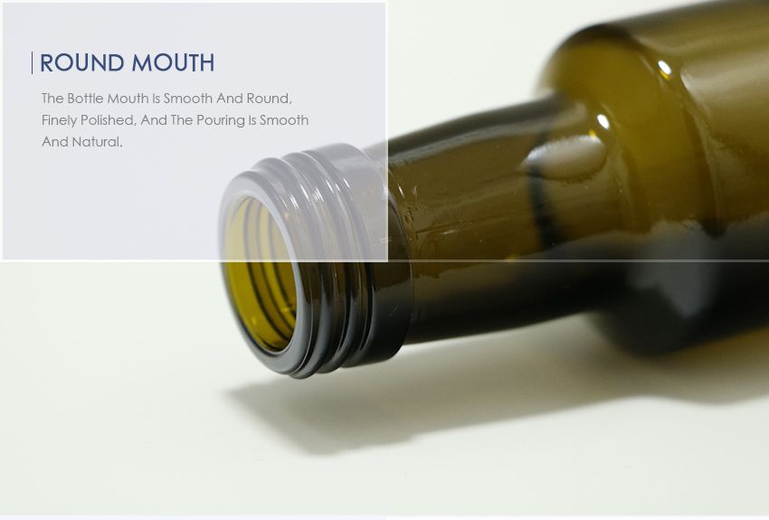 Large stock of dark glass olive oil container amazon walmart Buy